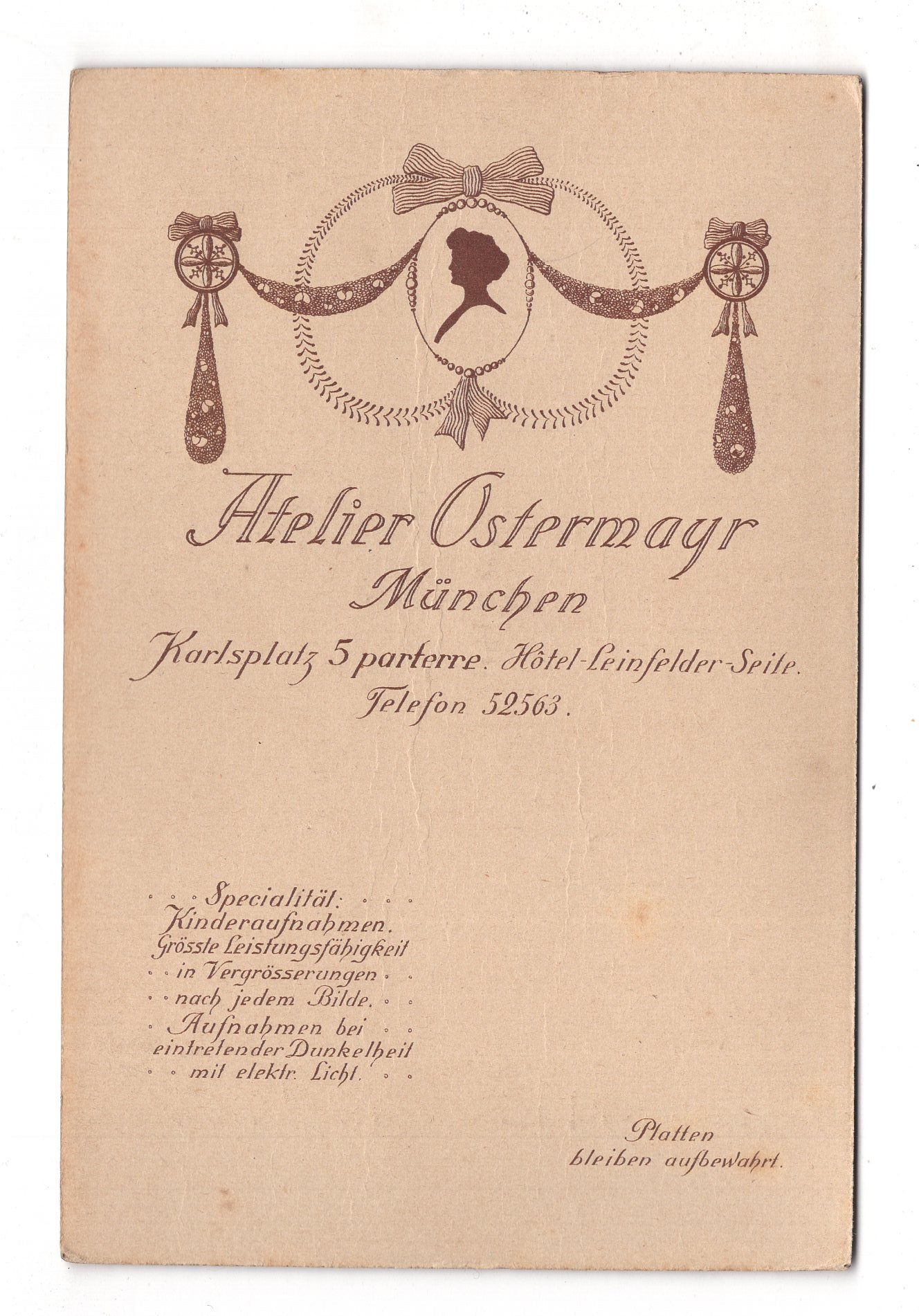 Fotografie Feines Paar - München 1910er / CAB X-23