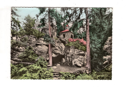 Ansichtskarte Falkenstein / Bayerischer Wald / Schlosspark - Unter der Klause / K1-51
