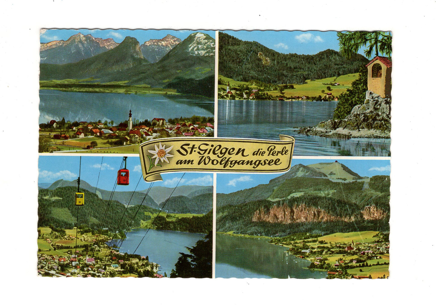 Ansichtskarte St. Gilgen am Wolfgangsee / Österreich