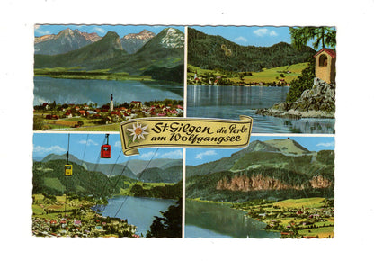 Ansichtskarte St. Gilgen am Wolfgangsee / Österreich