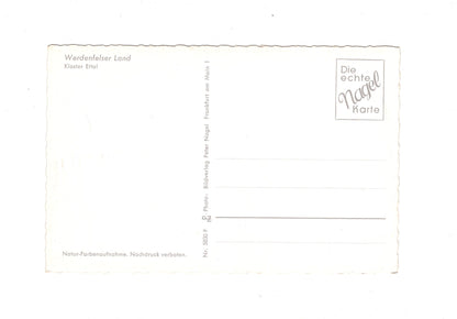 Ansichtskarte Werdenfelser Land / Kloster Ettal / I1-62