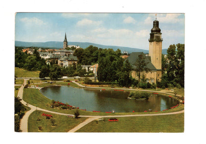 Ansichtskarte Oberursel im Taunus / Bei der Evang. Kirche / H1-64