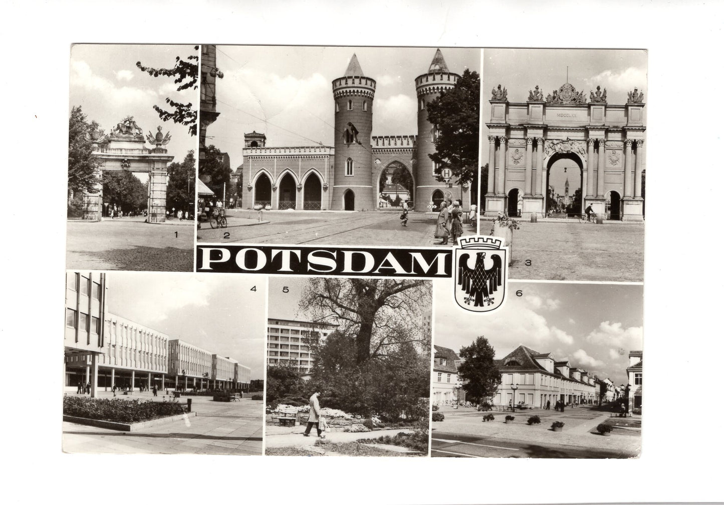 Ansichtskarte Potsdam / Jägertor / Nauener Tor +++