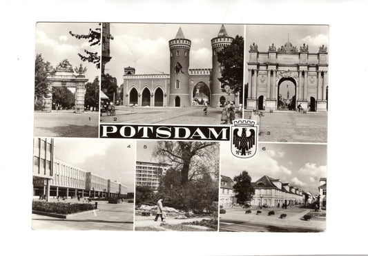 Ansichtskarte Potsdam / Jägertor / Nauener Tor +++