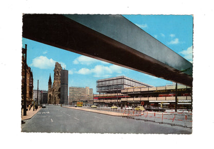 Ansichtskarte Berlin / Tauentzienstraße mit Europa Center