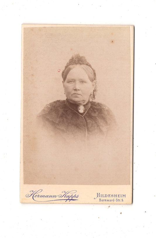 Fotografie Damenportrait - Hildesheim 1890er