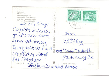 Ansichtskarte Potsdam / Jägertor / Nauener Tor +++