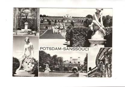 Ansichtskarte Potsdam-Sanssouci / Schloss Sanssouci +++