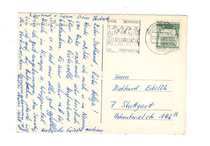Ansichtskarte Wuppertal / Stadtbad / J1-58