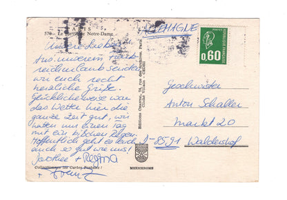 Ansichtskarte Paris / Notre-Dame / Frankreich