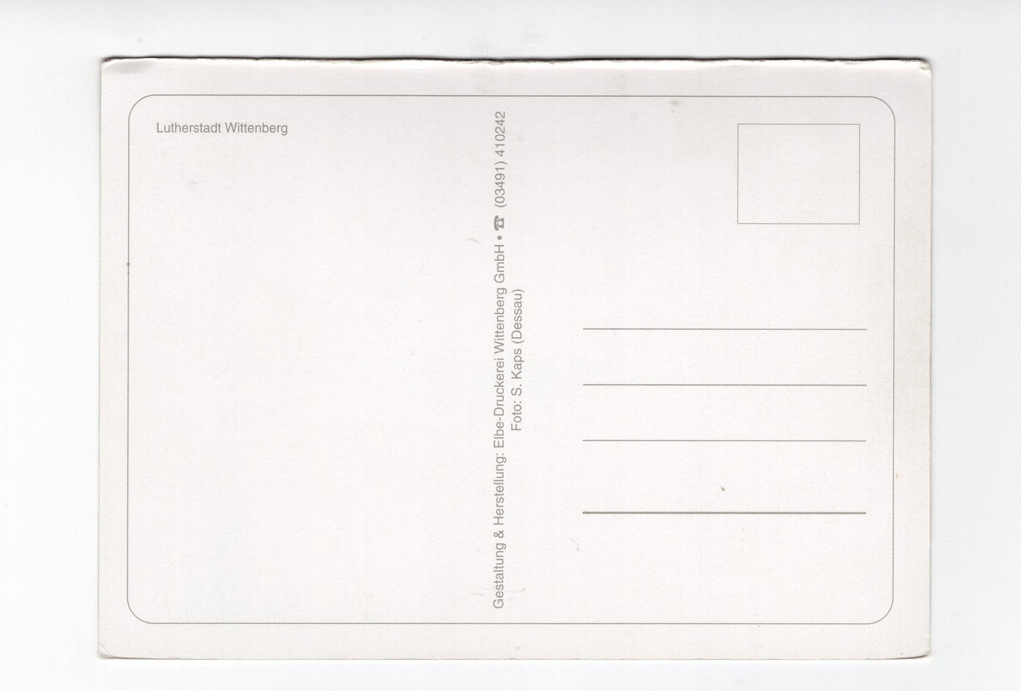 Ansichtskarte Lutherstadt Wittenberg