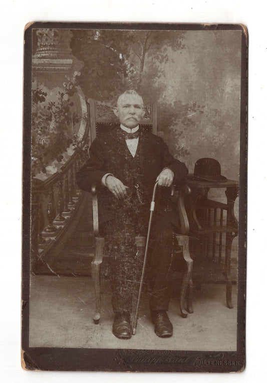 Fotografie Feiner Herr - Altenessen / Essen um 1910