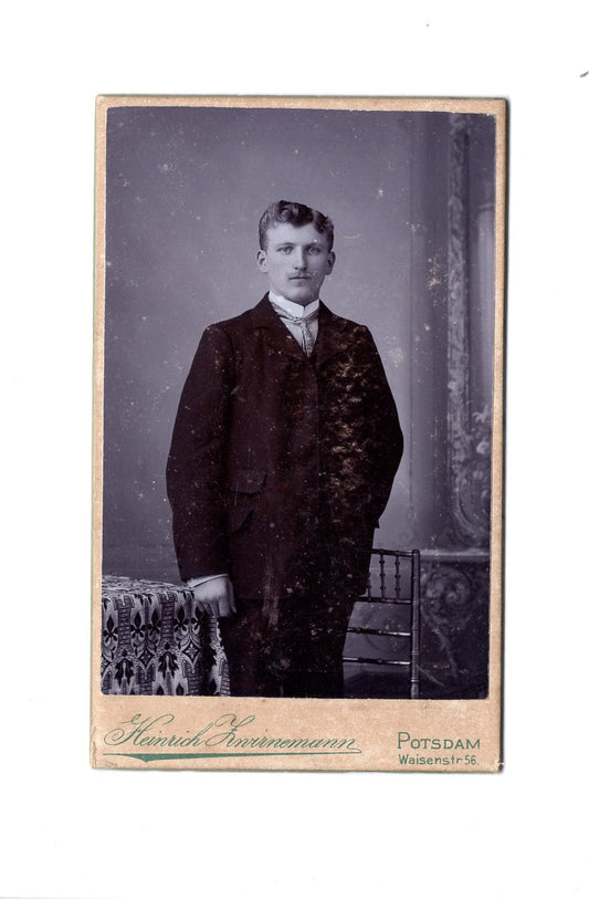 Fotografie Feiner Herr / benannt - Potsdam um 1900