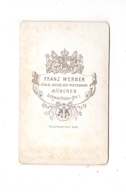Fotografie Feines junges Mädchen - München 1890er
