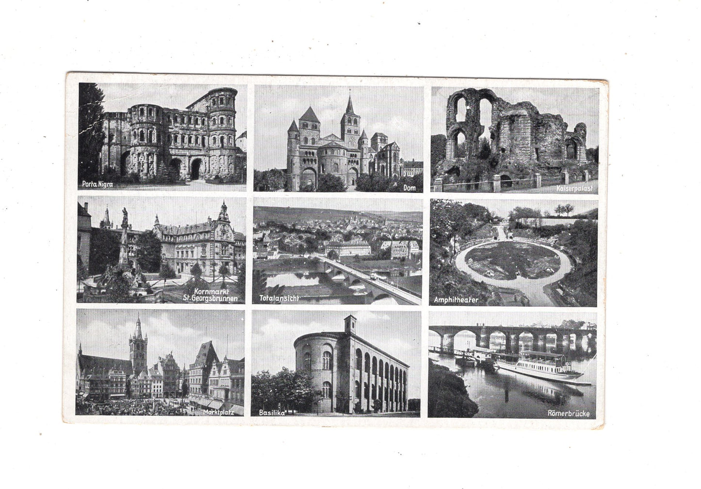 Ansichtskarte Trier an der Mosel / Kornmarkt +++ / M1-56