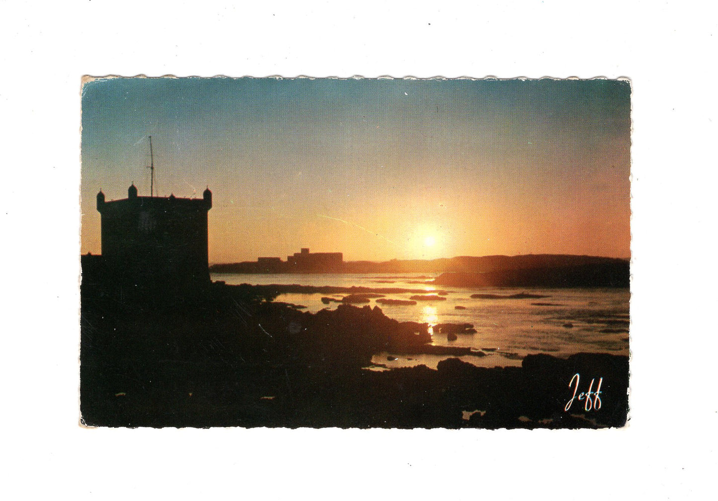 Ansichtskarte Sunset on Essaouira / Marokko