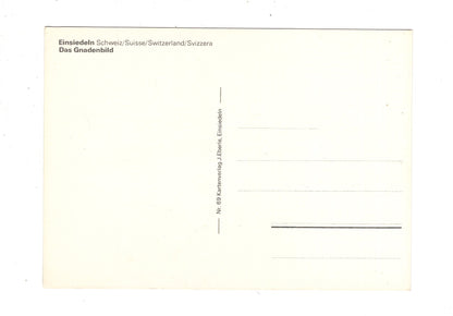 Ansichtskarte Einsiedeln / Gnadenbild / Schweiz