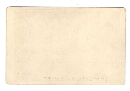 Fotografie Wiesbaden / Tempel auf dem Neroberg - 1890er / CAB V-21