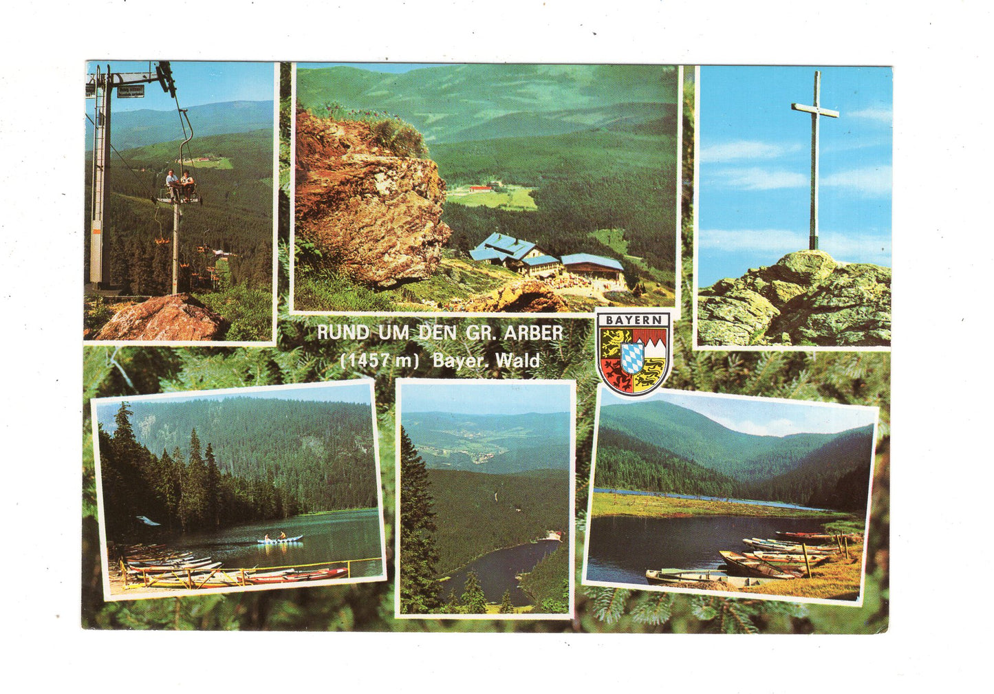 Ansichtskarte Rund um den Großen Arber / Bayerischer Wald / K1-51