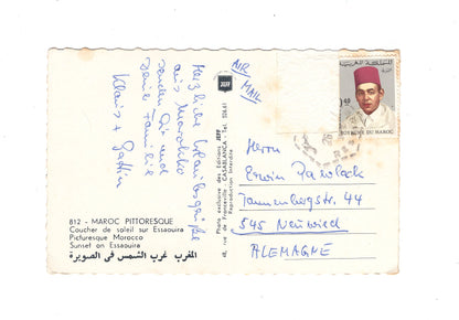 Ansichtskarte Sunset on Essaouira / Marokko