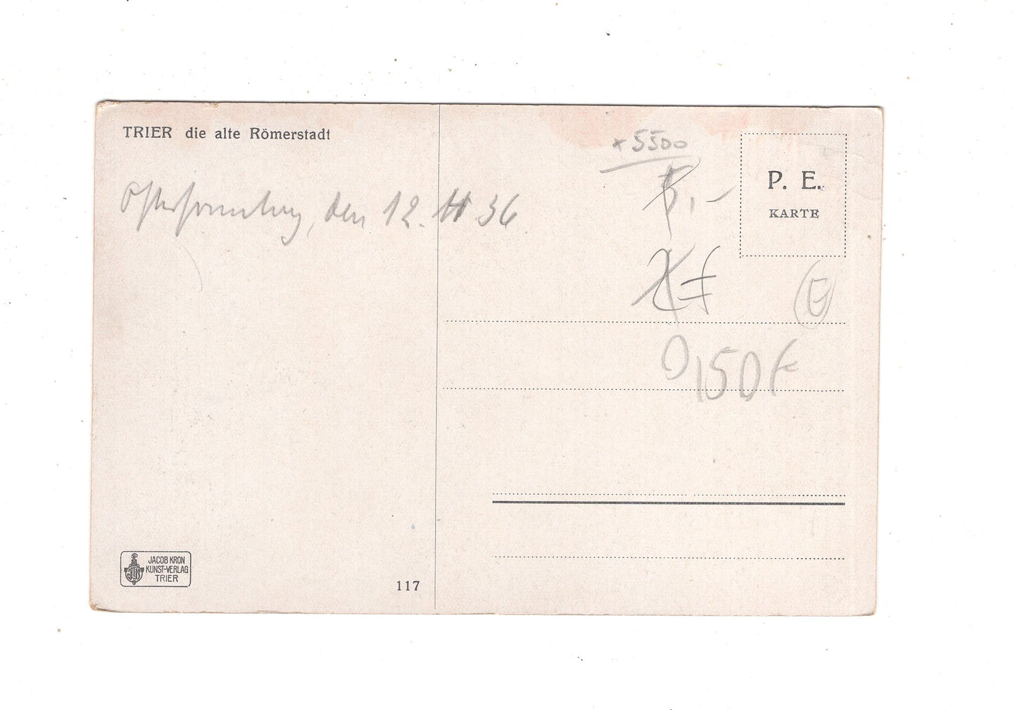 Ansichtskarte Trier an der Mosel / Kornmarkt +++ / M1-56