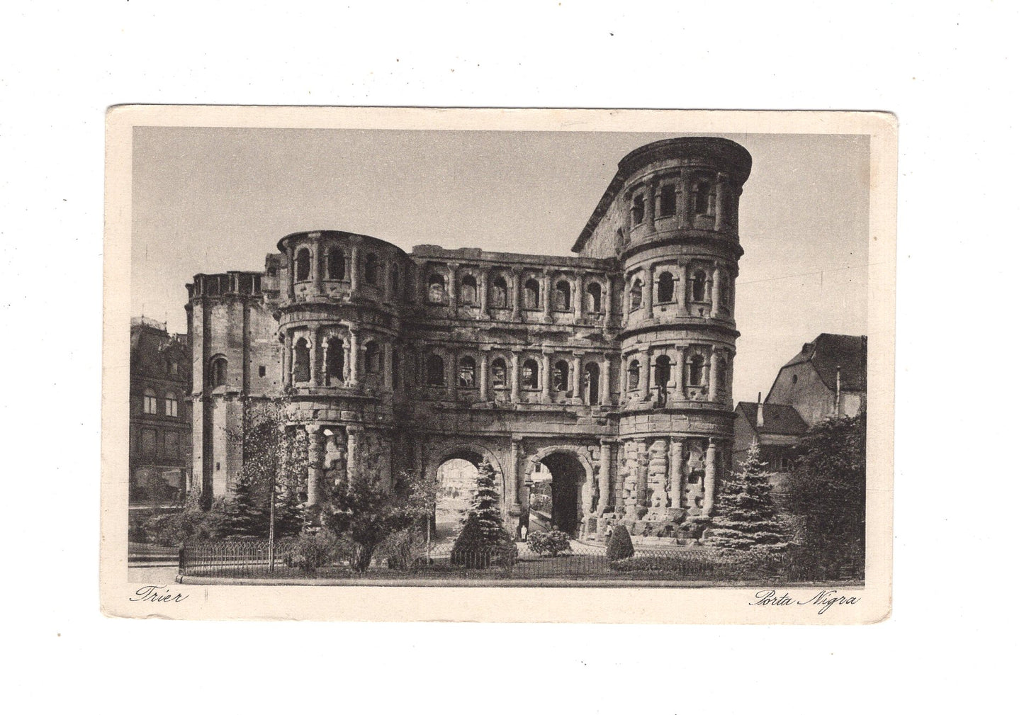 Ansichtskarte Trier an der Mosel / Porta Nigra / M1-56