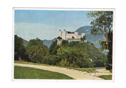 Ansichtskarte Salzburg / Hohensalzburg von der Richterhöhe / Österreich