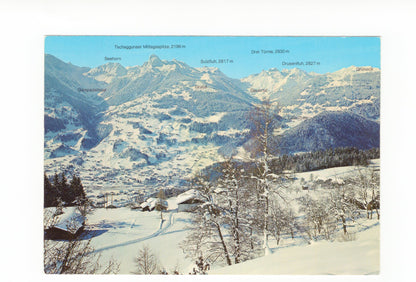 Ansichtskarte Tschagguns im Montafon / Vorarlberg / Österreich