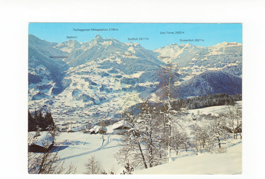 Ansichtskarte Tschagguns im Montafon / Vorarlberg / Österreich