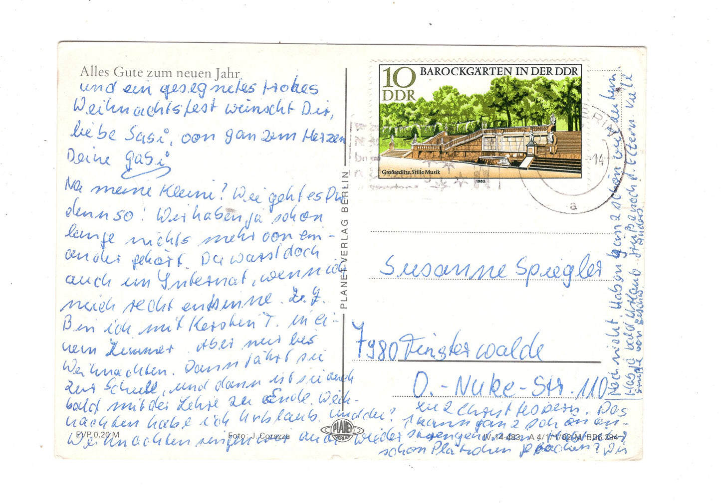 Ansichtskarte Feiertage / Frohes neues Jahr / K1-70