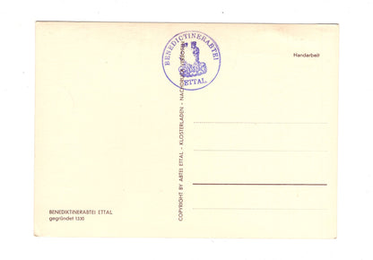 Ansichtskarte Benediktiner-Abtei Ettal / I1-63