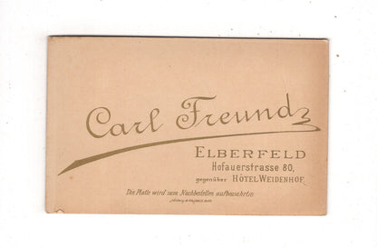 Fotografie Damenportrait - Elberfeld 1880er