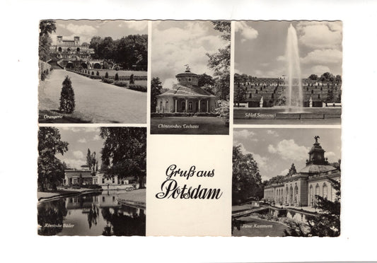 Ansichtskarte Potsdam / Römische Bäder / Neue Kammern +++