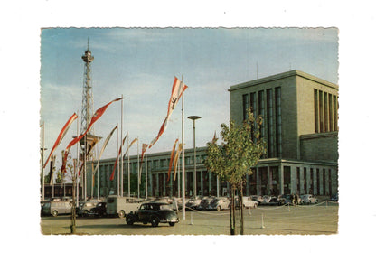 Ansichtskarte Berlin / Funkturm und Ausstellungsgelände
