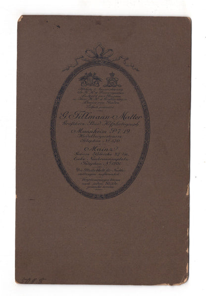 Fotografie Feines Paar - Mannheim 1900er / CAB X-23