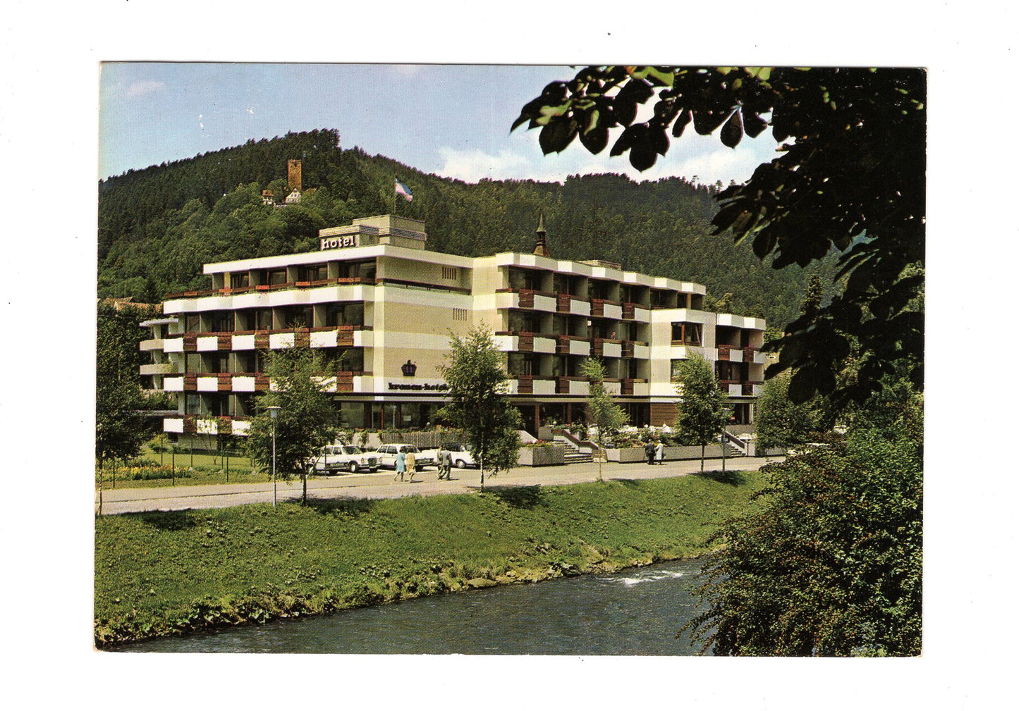 Ansichtskarte Bad Liebenzell im Schwarzwald / Kronen-Hotel