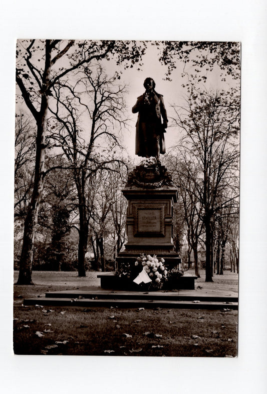 Ansichtskarte Marbach am Neckar / Schillerdenkmal