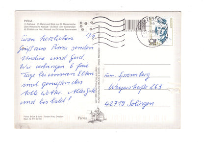 Ansichtskarte Grüße aus Pirna / H1-64