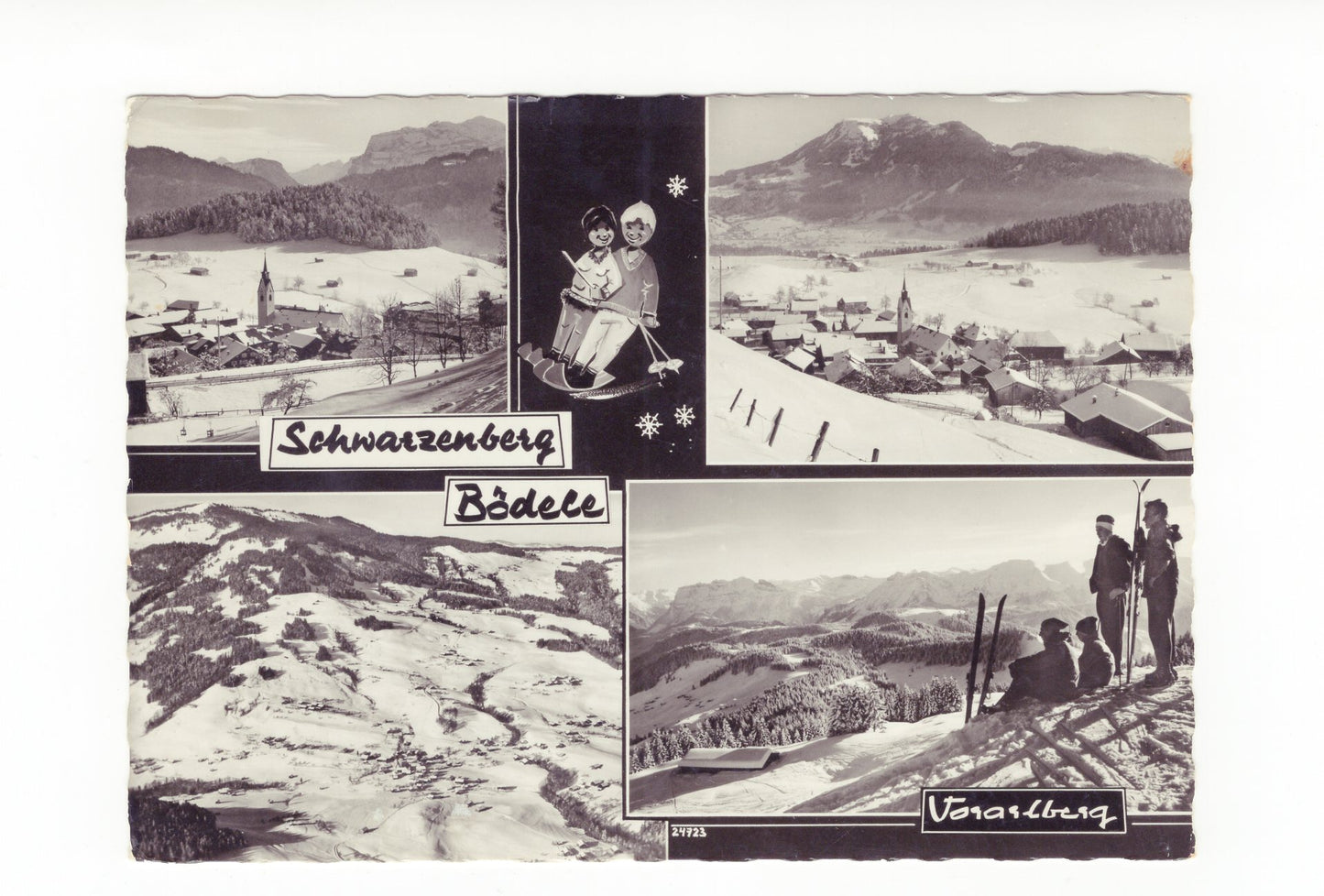 Ansichtskarte Schwarenberg / Bödele / Vorarlberg / Österreich