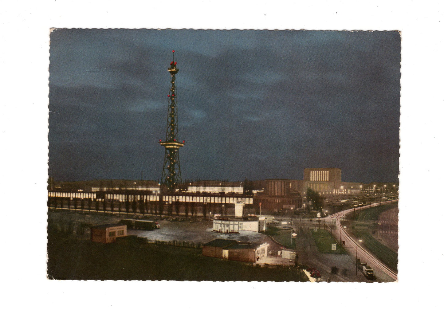 Ansichtskarte Berlin / Ausstellungshallen am Funkturm