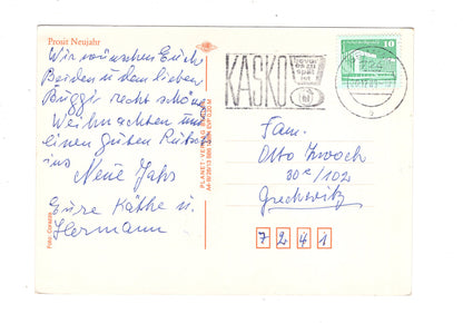 Ansichtskarte Feiertage / Frohes neues Jahr / K1-70