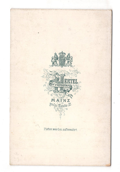 Fotografie Feines Paar - Mainz 1890er / CAB X-23