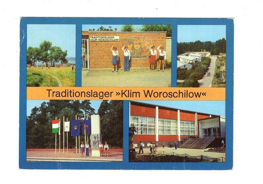Ansichtskarte Traditionslager Klim Woroschilow bei Templin / H1-64