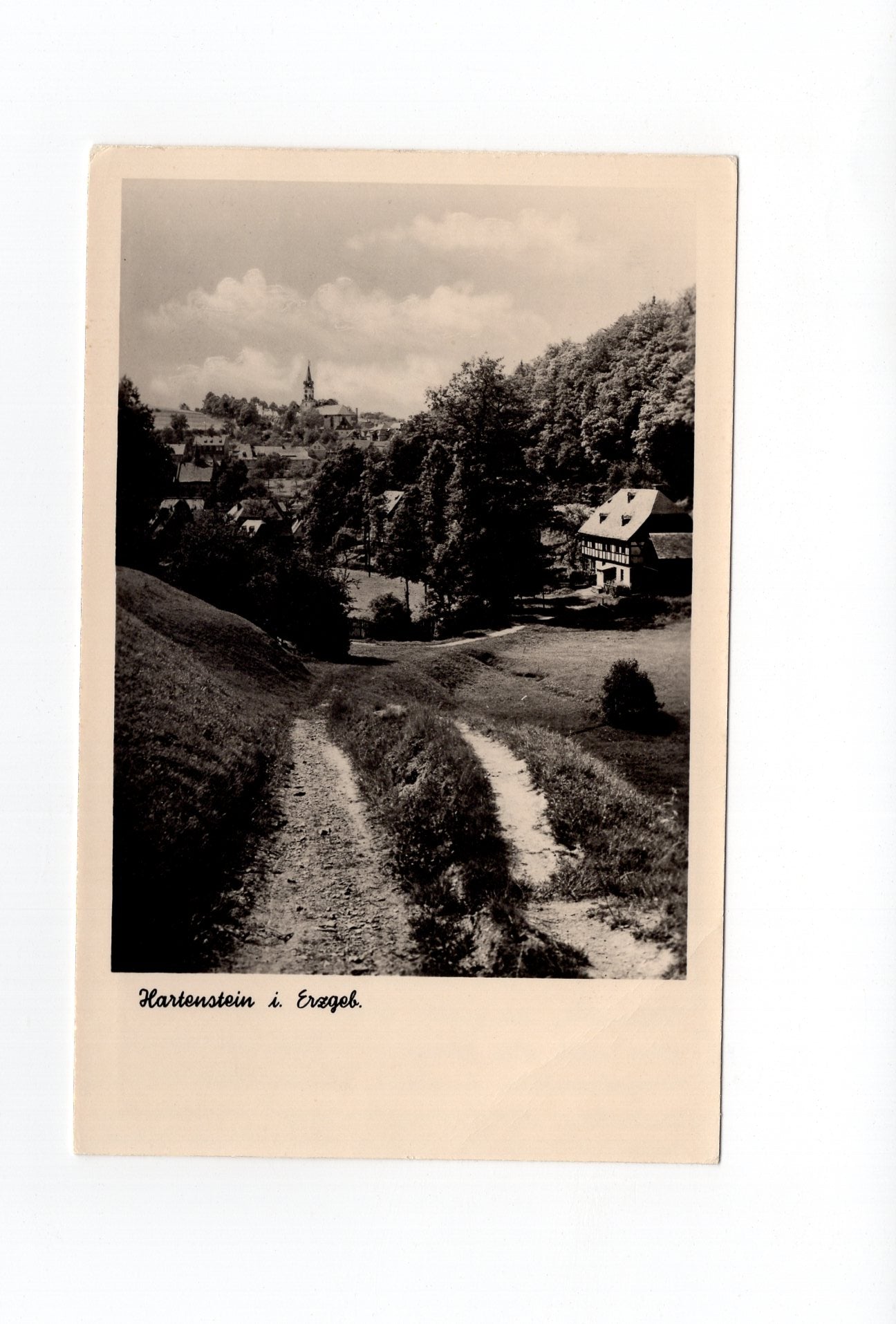 Ansichtskarte Hartenstein im Erzgebirge