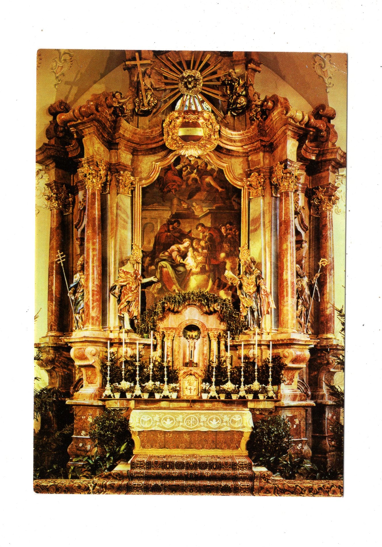 Ansichtskarte Bregenz / Pfarrkirche St. Gallus / Österreich