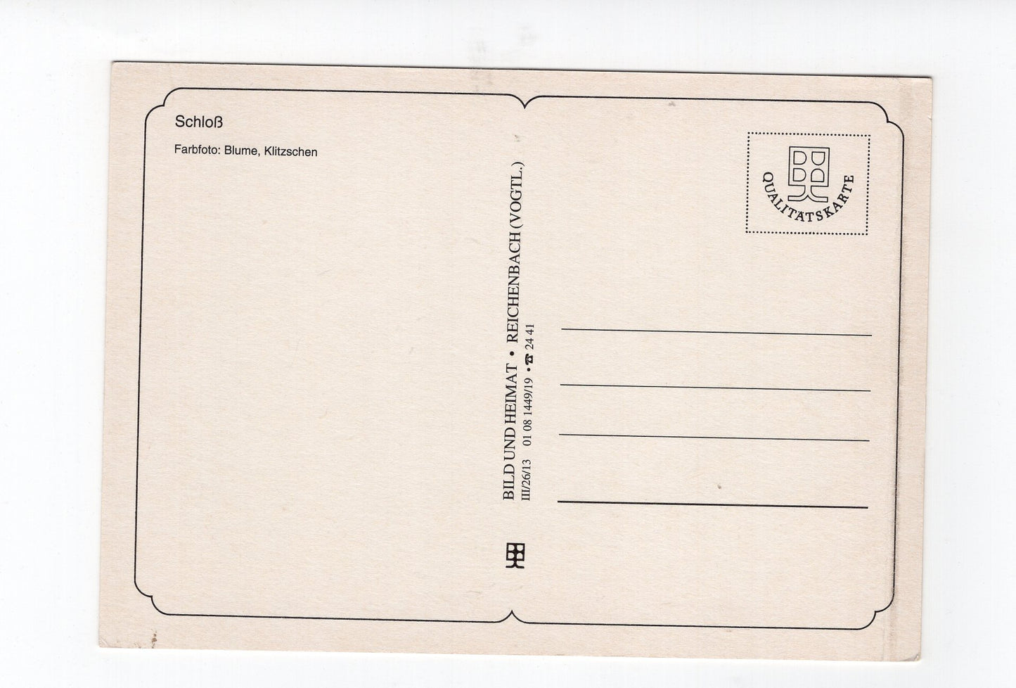 Ansichtskarte 700 Jahre Lutherstadt Wittenberg / Schloss