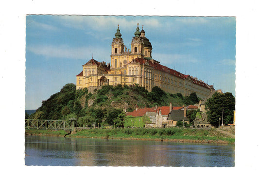 Ansichtskarte Melk an der Donau / Benediktinerstift / Österreich