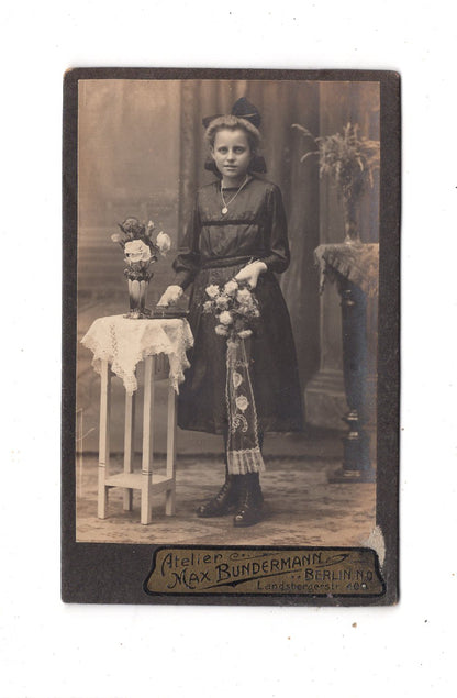 Fotografie Feines junges Mädchen - Berlin 1910er