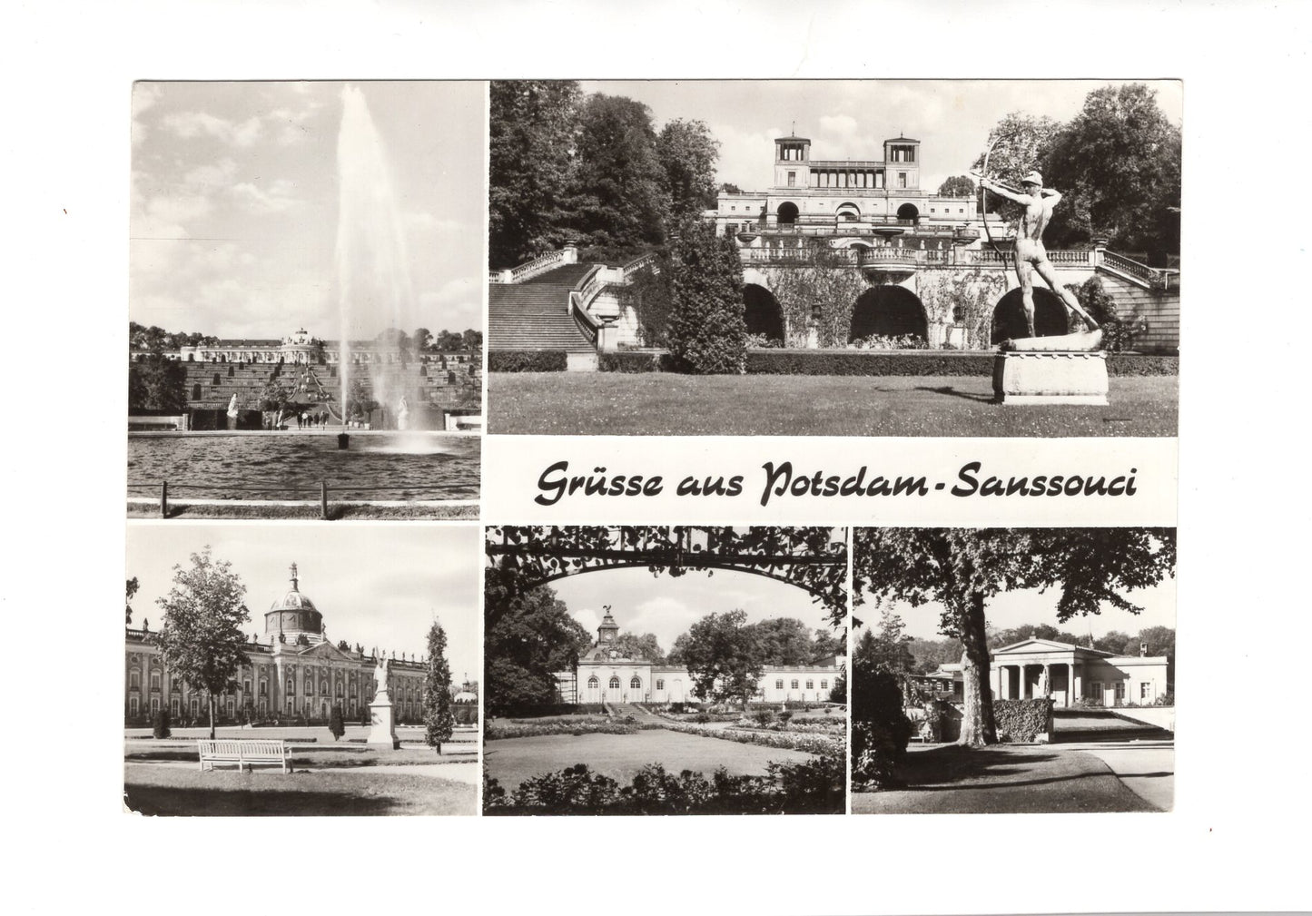 Ansichtskarte Potsdam-Sanssouci / Schloss Charlottenhof +++