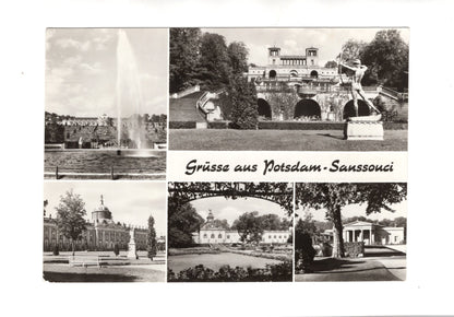 Ansichtskarte Potsdam-Sanssouci / Schloss Charlottenhof +++